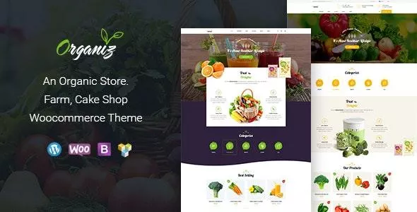 Organiz v2.4 - An Organic Store WooCommerce Theme