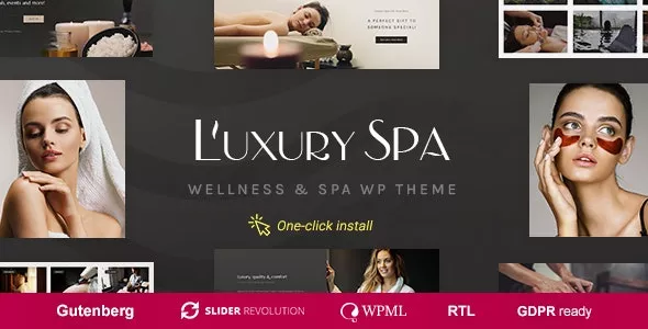 Luxury Spa v1.1.9 - Wellness and Beauty WordPress Theme