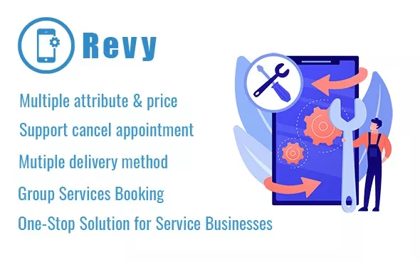Revy v1.11 - WordPress Booking System for Repair Service Industries