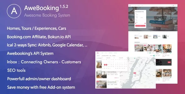 AweBooking v1.5.2 - Versatile Reservation System