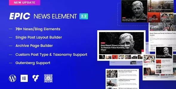Epic News Elements v2.3.5