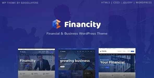 Financity v1.3.2 - Business / Financial / Finance WordPress