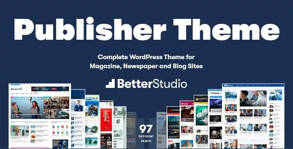 Publisher v7.11.0 - Creative WordPress Magazine Themes