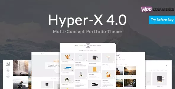 HyperX v4.9.9.3 - Responsive Wordpress Portfolio Theme
