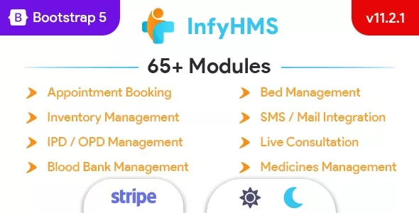 InfyHMS v11.2.0 - Smart Laravel Hospital Management System