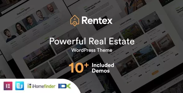 Rentex v1.7.0 - Real Estate WordPress Theme