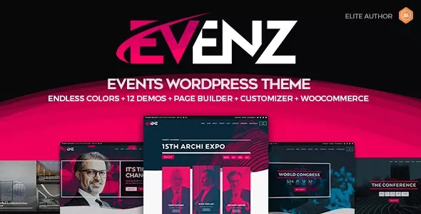 Evenz v1.5.0 - Conference and Event WordPress Theme