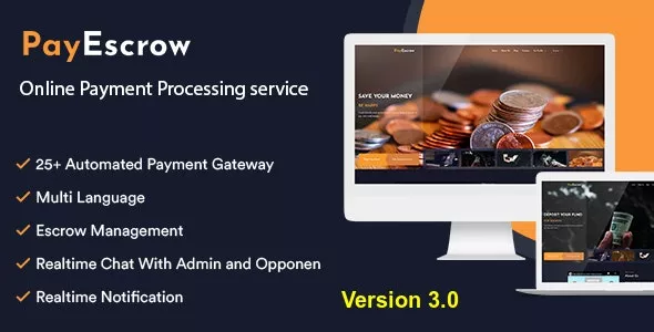 PayEscrow v3.1.1 - Online Payment Processing Service