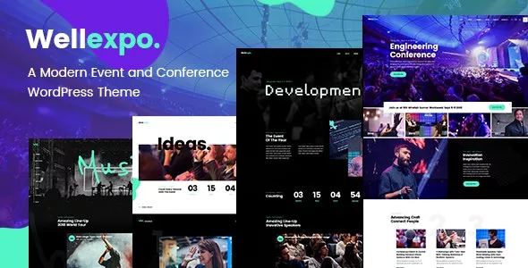 WellExpo v1.6 - Event & Conference WordPress Theme