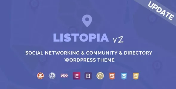 Listopia v2.2.2 - Directory, Community WordPress Theme