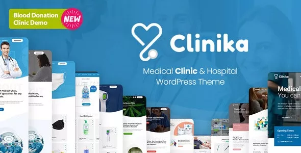 Clinika v1.8 - Medical Clinic WordPress Theme