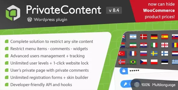 PrivateContent v8.0.8 – Multilevel Content Plugin