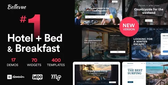 Bellevue v3.5.2 – Hotel + Bed and Breakfast Booking Calendar Theme