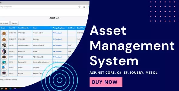Asset Management System with Barcode v1.0.6