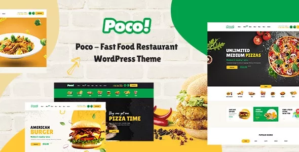 Poco v1.9.4 - Fast Food Restaurant WordPress Theme