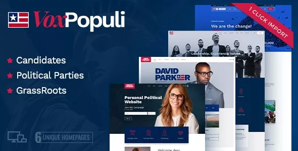 Vox Populi v1.1.1 – Political Party, Candidate & Grassroots
