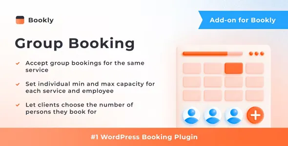 Bookly Group Booking (Add-on) v2.6