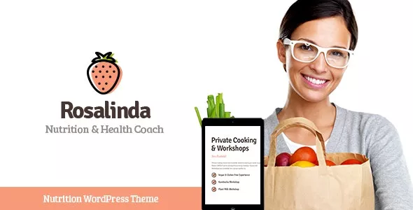 Rosalinda v1.0.5 - Health Coach & Vegetarian Lifestyle Blog WordPress Theme