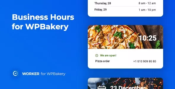 Worker v1.1.1 - Business Hours for WPBakery