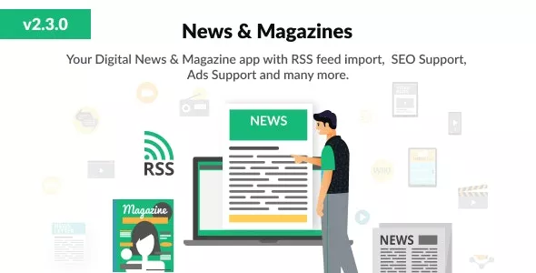 News v2.3.0 - News & Magazines Script & Laravel News & Magazines / Blog / Articles OpenAI Writer / OpenAI