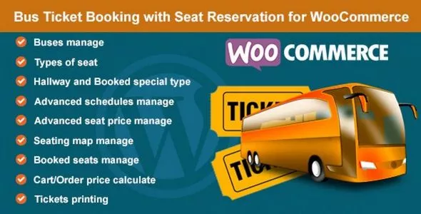 Bus Ticket Booking with Seat Reservation PRO v4.9