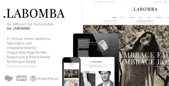 Labomba v3.1 - Responsive Multipurpose WordPress Theme