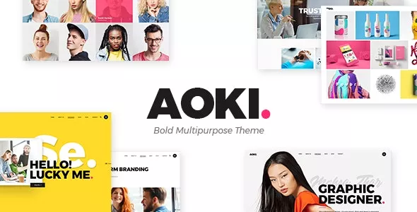 Aoki v1.7 - Creative Design Agency Theme