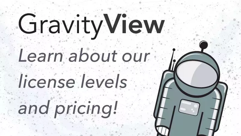 GravityView Pricing & Licenses v2.14