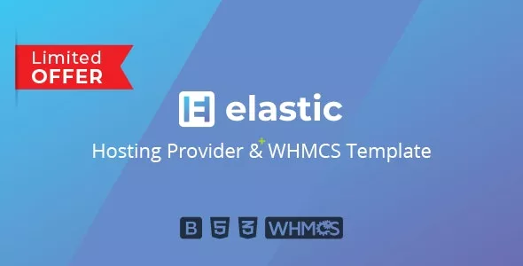 Elastic v1.7 - Hosting Provider & WHMCS Template