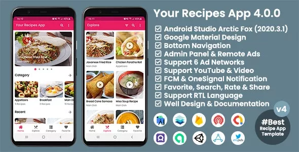 Your Recipes App v4.0.0