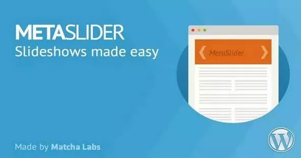 Meta Slider v3.20.3 + Pro v2.18.2 - Responsive Slider for WordPress