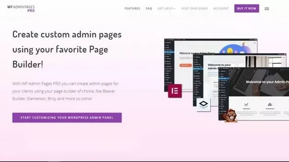 WP Admin Pages PRO v1.8.5 - Custom Admin Pages Made Easy