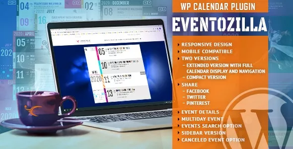 EventoZilla v1.5.2 - Event Calendar WordPress Plugin