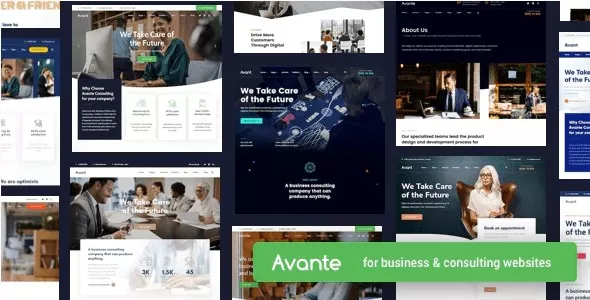 Avante v2.7.4 - Business Consulting WordPress Theme