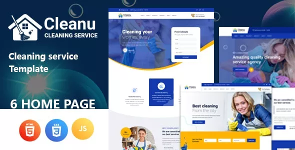 Cleanu v1.2 - Cleaning Services Template
