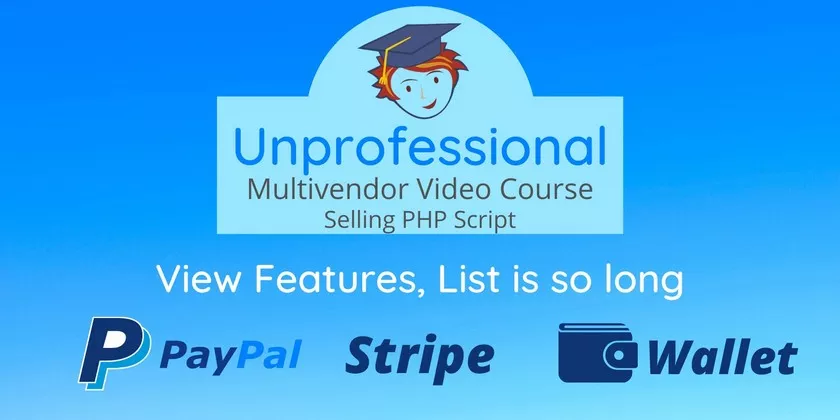Unprofessional - Multivendor Video Course Script