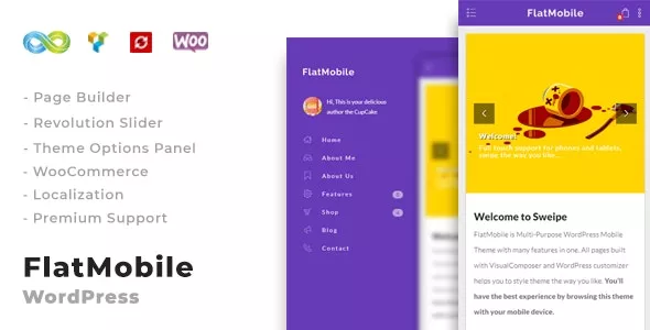 FlatMobile v2.0.4 - Responsive WordPress Mobile Theme
