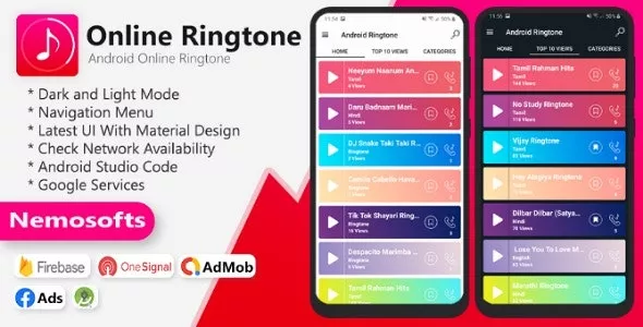 Android Online Ringtone v2.0.0