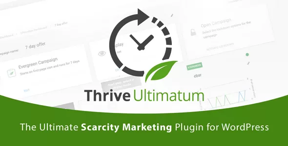 Thrive Ultimatum v3.9 - Ultimate Scarcity Marketing Plugin
