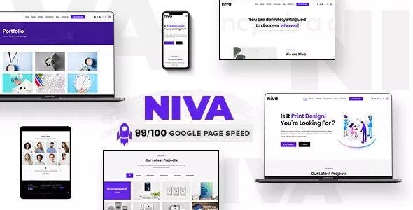 Niva v2.0 - Creative Agency WordPress Theme