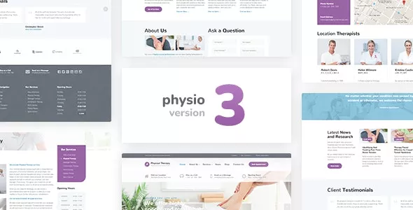 Physio v3.1.1 - Physical Therapy & Medical Clinic WP Theme