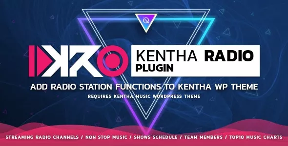 KenthaRadio v2.0.4 - Addon for Kentha Music WordPress Theme