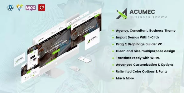 Acumec v1.6 - Business Multipurpose WordPress Theme