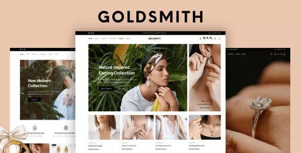 GoldSmith v1.0.9 - Jewelry Store WooCommerce Elementor Theme
