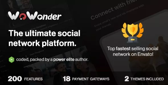 WoWonder v4.1.5 - The Ultimate PHP Social Network Platform