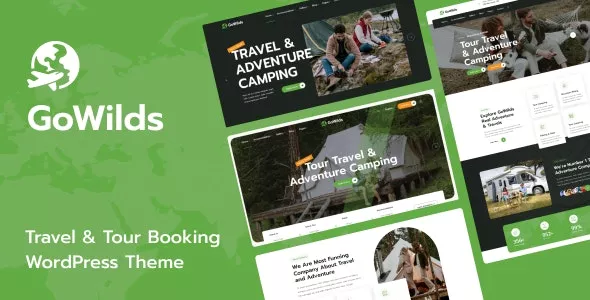 Gowilds v1.0.2 - Travel & Tour Booking WordPress Theme