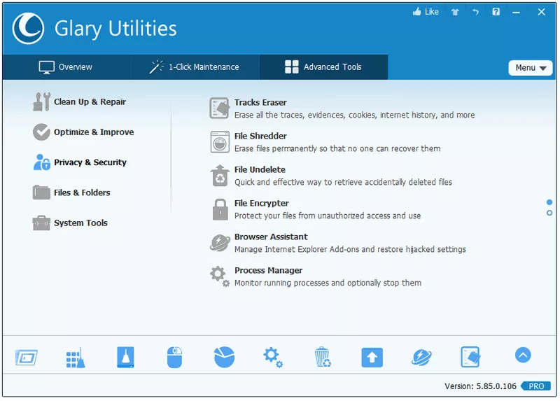 Glary Utilities Pro 5.178.0.206 Portable