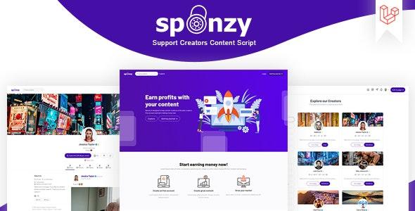 Sponzy v4.1 - Support Creators Content Script