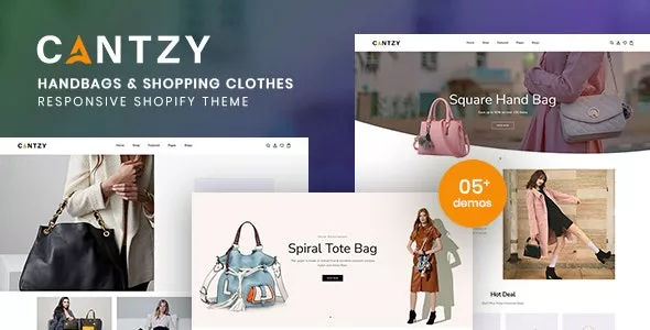 Cantzy v1.0 - Handbags & Shopping Clothes Responsive Shopify Theme