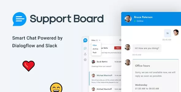 Support Board v3.4.0 – WordPress Chat Plugin